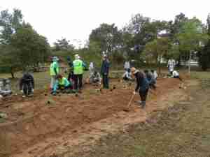 161029　【レポート】「ハーブ園」を一緒に作りませんか！